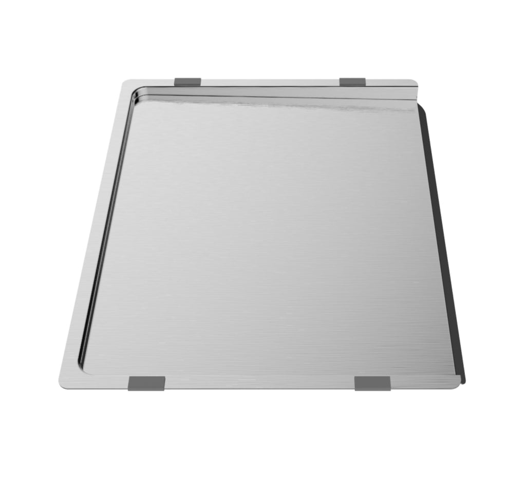 Stainless steel draining tray for Qubix and Ashton range