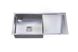 Square Bowl Sink with Drainer